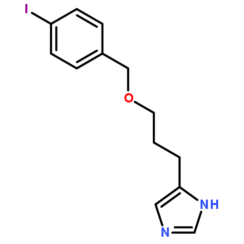 1H-Imidazole,5-[3-[(4-iodophenyl)methoxy]propyl]-