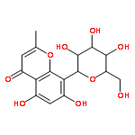 4H-1-Benzopyran-4-one,8-b-D-glucopyranosyl-5,7-dihydroxy-2-methyl-