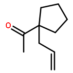 Ethanone, 1-[1-(2-propenyl)cyclopentyl]- (9CI)