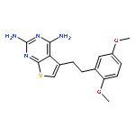 Thieno[2,3-d]pyrimidine-2,4-diamine, 5-[2-(2,5-dimethoxyphenyl)ethyl]-