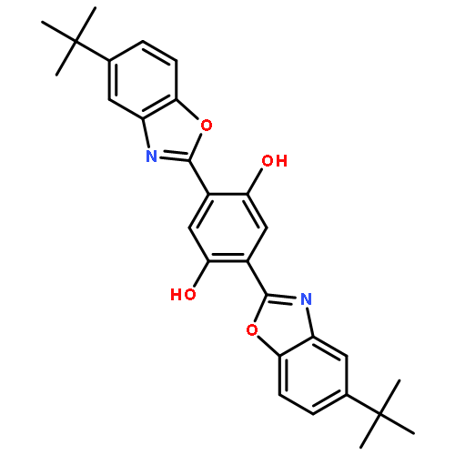 1,4-Benzenediol, 2,5-bis[5-(1,1-dimethylethyl)-2-benzoxazolyl]-