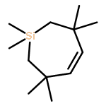 Silacyclohept-4-ene, 1,1,3,3,6,6-hexamethyl-, (4E)-
