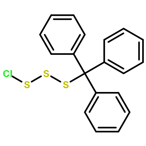 Trisulfide, chloro triphenylmethyl