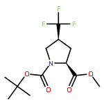 Methyl (2S,4S)-1-Boc-4-trifluoromethylpyrrolidine-2-carboxylate