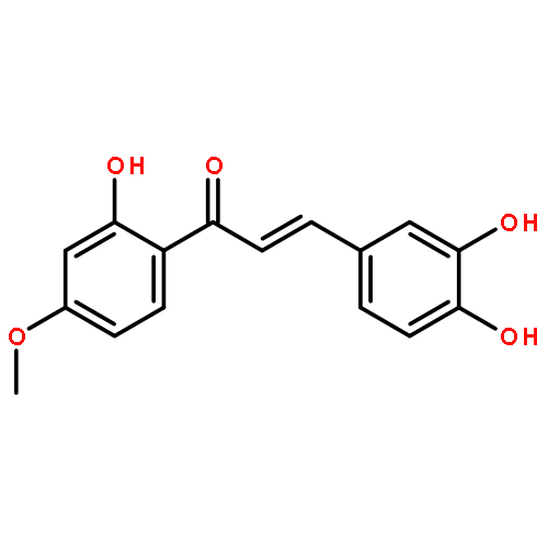 2-Propen-1-one,3-(3,4-dihydroxyphenyl)-1-(2-hydroxy-4-methoxyphenyl)-, (2E)-