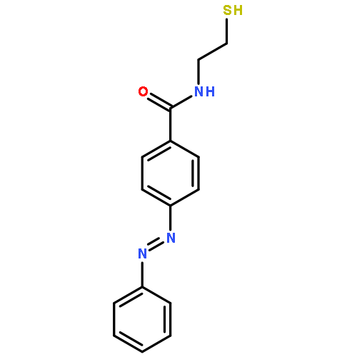 Benzamide, N-(2-mercaptoethyl)-4-(phenylazo)-