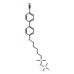 [1,1'-Biphenyl]-4-carbonitrile, 4'-[[5-(pentamethyldisiloxanyl)pentyl]oxy]-