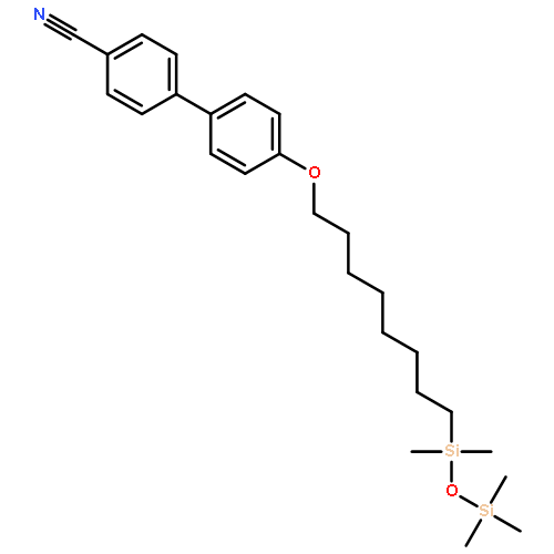 [1,1'-Biphenyl]-4-carbonitrile, 4'-[[8-(pentamethyldisiloxanyl)octyl]oxy]-