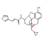 (2E)-N-[(5alpha,6beta)-17-(cyclopropylmethyl)-3,14-dihydroxy-4,5-epoxymorphinan-6-yl]-3-furan-3-yl-N-methylprop-2-enamide