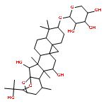 b-D-Xylopyranoside, (3b,12b,15a,16a,23R,24S)-16,23:16,24-diepoxy-12,15,25-trihydroxy-9,19-cyclolanostan-3-yl