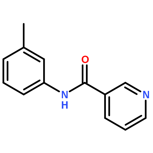 3-Pyridinecarboxamide, N-(3-methylphenyl)-