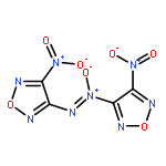 3-nitro-4-[(4-nitro-1,2,5-oxadiazol-3-yl)-NNO-azoxy]-1,2,5-oxadiazole