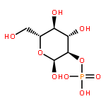 a-D-Glucopyranose, 6-(dihydrogenphosphate)