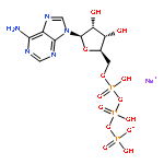 Adenosine5'-(tetrahydrogen triphosphate), sodium salt (1:?)