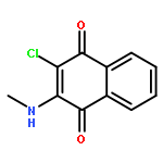 1,4-Naphthalenedione,2-chloro-3-(methylamino)-