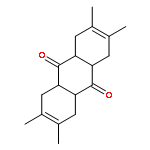 9,10-Anthracenedione,1,4,4a,5,8,8a,9a,10a-octahydro-2,3,6,7-tetramethyl-