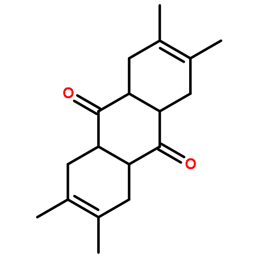 9,10-Anthracenedione,1,4,4a,5,8,8a,9a,10a-octahydro-2,3,6,7-tetramethyl-