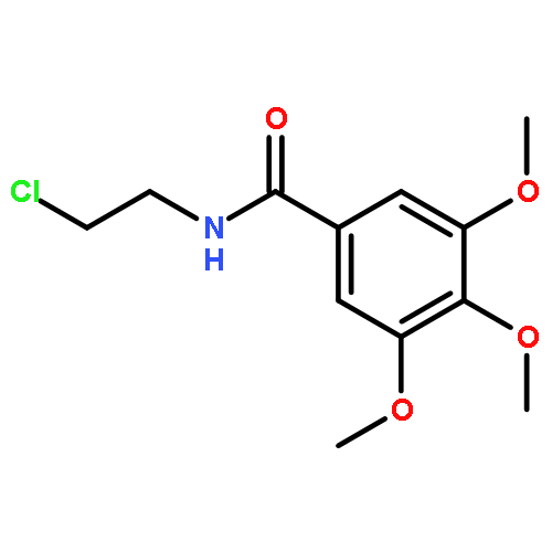 Benzamide,N-(2-chloroethyl)-3,4,5-trimethoxy-