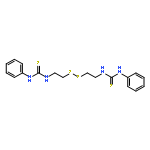 Urea,1,1'-(dithiodiethylene)bis[3-phenyl-2-thio- (8CI)