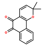 2H-Naphtho[1,2-b]pyran-5,6-dione, 2,2-dimethyl-