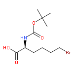 L-Norleucine, 6-bromo-N-[(1,1-dimethylethoxy)carbonyl]-