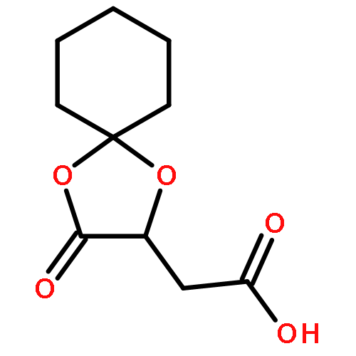 1,4-Dioxaspiro[4.5]decane-2-acetic acid, 3-oxo-, (2S)-