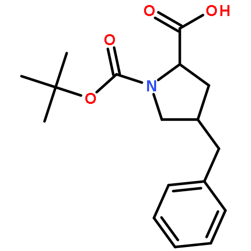 4-benzyl-1-[(2-methylpropan-2-yl)oxycarbonyl]pyrrolidine-2-carboxylic Acid