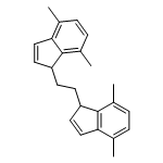 1H-Indene, 1,1'-(1,2-ethanediyl)bis[4,7-dimethyl-