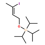 SILANE, [[(2Z)-3-IODO-2-BUTENYL]OXY]TRIS(1-METHYLETHYL)-