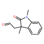 1H-Indole-3-acetaldehyde, 2,3-dihydro-1,3-dimethyl-2-oxo-, (3S)-