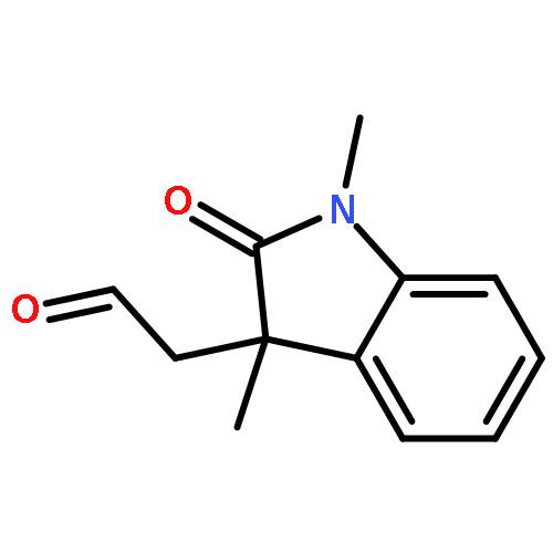 1H-Indole-3-acetaldehyde, 2,3-dihydro-1,3-dimethyl-2-oxo-, (3S)-