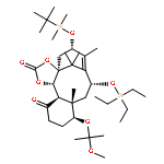 (3aS,5S,8R,9aS,10S,13aR,13bS)-5-((tert-butyldimethylsilyl)oxy)-10-((2-methoxypropan-2-yl)oxy)-6,9a,14,14-tetramethyl-8-((triethylsilyl)oxy)-4,5,8,9,9a,10,11,12,13a,13b-decahydro-13H-3a,7-methanobenzo[3,4]cyclodeca[1,2-d][1,3]dioxole-2,13-dione