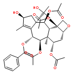 1H-Azuleno[5',6':3,4]benz[1,2-b]oxete-4,5,6,8,10,10b(2aH)-hexol,3,4,4a,5,6,8,9,9a,10,10a-decahydro-9a-(1-hydroxy-1-methylethyl)-4a,7-dimethyl-,4,5,10,10b-tetraacetate 6-benzoate, (2aR,4S,4aS,5R,6R,8S,9aS,10S,10aR,10bS)-