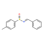 Benzenesulfinamide,4-methyl-N-(phenylmethylene)-, [S(S)]-