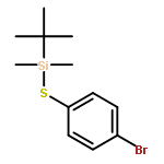 Benzene,1-bromo-4-[[(1,1-dimethylethyl)dimethylsilyl]thio]-