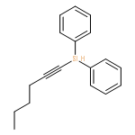 Silane, 1-hexynyldiphenyl-