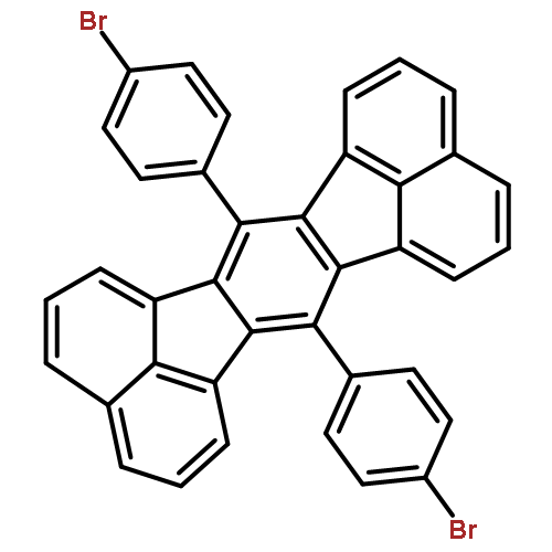 Acenaphtho[1,2-k]fluoranthene, 7,14-bis(4-bromophenyl)-