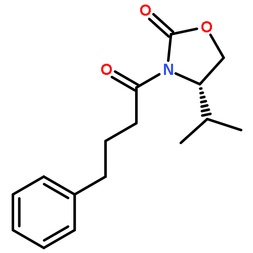 2-Oxazolidinone, 4-(1-methylethyl)-3-(1-oxo-4-phenylbutyl)-, (4S)-