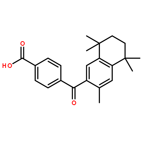 4-(3,5,5,8,8-Pentamethyl-5,6,7,8-tetrahydronaphthalene-2-carbonyl)benzoic acid