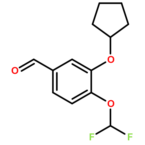 Benzaldehyde,3-(cyclopentyloxy)-4-(difluoromethoxy)-