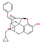 Morphinan-6-one,17-(cyclopropylmethyl)-4,5-epoxy-3,14-dihydroxy-7-(phenylmethylene)-, (5a,7E)-