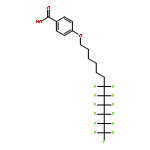 Benzoic acid,4-[(7,7,8,8,9,9,10,10,11,11,12,12,12-tridecafluorododecyl)oxy]-