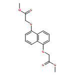 Acetic acid, 2,2'-[1,5-naphthalenediylbis(oxy)]bis-, dimethyl ester