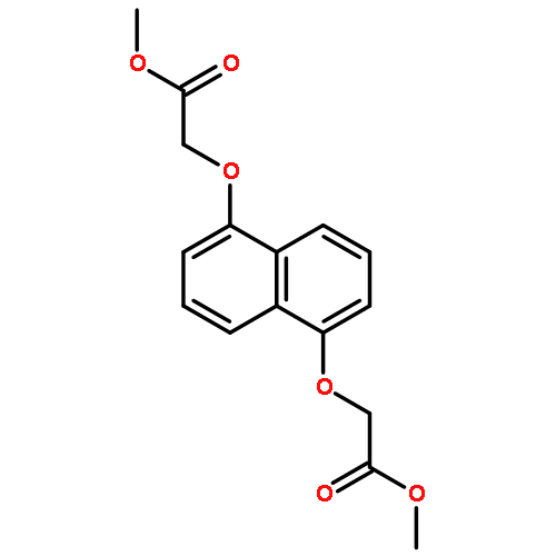 Acetic acid, 2,2'-[1,5-naphthalenediylbis(oxy)]bis-, dimethyl ester