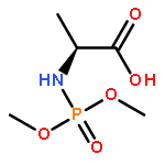 L-Alanine, N-(dimethoxyphosphinyl)-