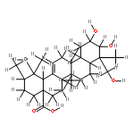 2alpha,3alpha,19,24-tetrahydroxyurs-12-en-28-oic acid