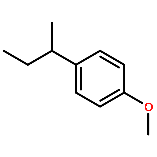 Benzene, 1-methoxy-4-[(1S)-1-methylpropyl]-