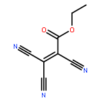2-Propenoic acid, 2,3,3-tricyano-, ethyl ester