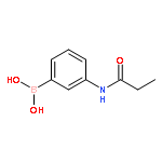 Boronic acid,[3-[(1-oxopropyl)amino]phenyl]- (9CI)