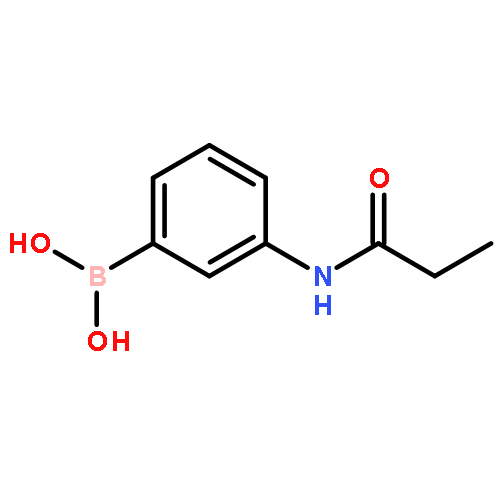 Boronic acid,[3-[(1-oxopropyl)amino]phenyl]- (9CI)